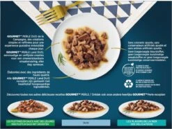 Gourmet Perle Duo – Kattenvoer Natvoer – Met Kip En Rund, Kalkoen En Lam, Kalf En Eend, Konijn En Wild – 48 X 85 Gr 11 Gourmet Perle Duo – Kattenvoer Natvoer – Met Kip En Rund, Kalkoen En Lam, Kalf En Eend, Konijn En Wild – 48 X 85 Gr -Kattenbenodigdheden 1200x906 1