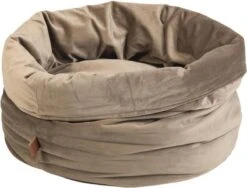 Designed By Lotte Kattenmand Fluweel Fluco Grijs 45 X 45 X 35 Cm