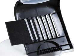 Savic Kattenbak Nestor - Kattenbak - Zwart/Wit - 56 X 39 X 38,5 -Kattenbenodigdheden 1200x919