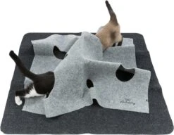 Trixie Cat Activity Adventure Carpet Grijs 99x99 Cm -Kattenbenodigdheden 1200x933 3
