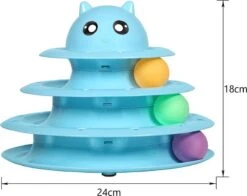 Sefaras Kattenspeeltjes - Set Bestaande Uit 14 Stuks - Kattenspeelgoed - Rond Draaiende Bal - Kattenspeeltje - Intelligente Kattenspeelgoed - Catch The Balls - Blauw 7 Sefaras Kattenspeeltjes - Set Bestaande Uit 14 Stuks - Kattenspeelgoed - Rond Draaiende Bal - Kattenspeeltje - Intelligente Kattenspeelgoed - Catch The Balls - Blauw -Kattenbenodigdheden 1200x951 2