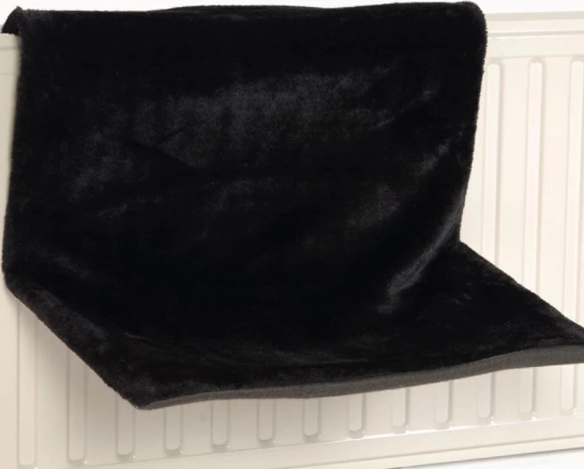 Beeztees Sleepy - Kattenhangmat - Zwart - 46x31x24 Cm 5 Beeztees Sleepy - Kattenhangmat - Zwart - 46x31x24 Cm - Afbeelding 3