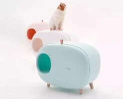 MakeSure Kattenbak Met Lade - Groen - 60 X 38 X 45 Cm - Design 30 MakeSure Kattenbak Met Lade - Groen - 60 X 38 X 45 Cm - Design -Kattenbenodigdheden 1200x970 2