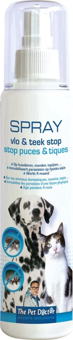 BSI The Pet Doctor - Vlo En Teek Stop Spray - Honden - Dierenverzorging - Voor De Afweer Van Teken, Vlooien En Andere Insecten Bij Honden En Katten - 200 Ml 7 BSI The Pet Doctor - Vlo En Teek Stop Spray - Honden - Dierenverzorging - Voor De Afweer Van Teken, Vlooien En Andere Insecten Bij Honden En Katten - 200 Ml -Kattenbenodigdheden 260x1200