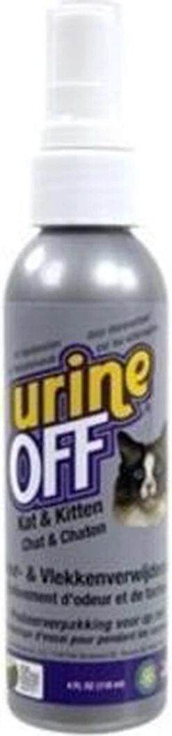 Urine Off - Geur En Vlekverwijderaar Voor Kitten En Kat Urine 118 Ml -Kattenbenodigdheden 281x1200