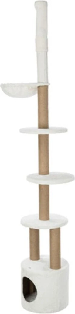 TRIXIE Kattenkrabpaal Aurelio 220-250 Cm Wit En Bruin 32 TRIXIE Kattenkrabpaal Aurelio 220-250 Cm Wit En Bruin -Kattenbenodigdheden 287x1200