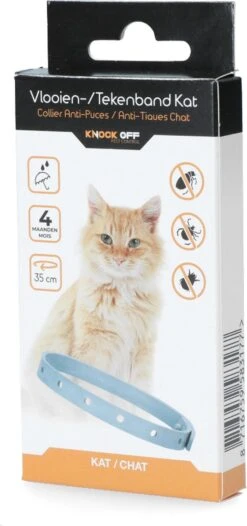 Knock Off Vlooien-tekenband – 100% Natuurlijke Vlooienbestrijding - Zonder Schadelijke Pesticiden Of Gif – Effectief Tot 4 Maanden – Nederlands- En Franstalige Handleiding – Regen- En Waterbestendig - Geschikt Voor Katten – 35 Cm 9 Knock Off Vlooien-tekenband – 100% Natuurlijke Vlooienbestrijding - Zonder Schadelijke Pesticiden Of Gif – Effectief Tot 4 Maanden – Nederlands- En Franstalige Handleiding – Regen- En Waterbestendig - Geschikt Voor Katten – 35 Cm -Kattenbenodigdheden 564x1200