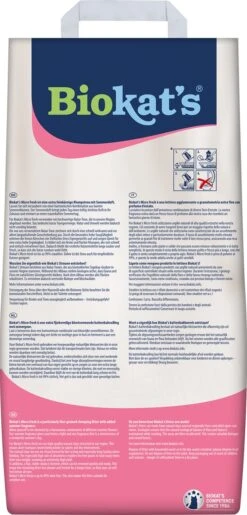 Biokat's Micro Fresh - 14 L - Kattenbakvulling - Klontvormende - Zomergeur -Kattenbenodigdheden 576x1200 1