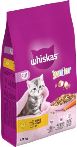 Whiskas Junior - Kattenbrokken - Kip - Zak 6 X 1,9 Kg 19 Whiskas Junior - Kattenbrokken - Kip - Zak 6 X 1,9 Kg -Kattenbenodigdheden 633x1200 1