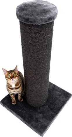 Petrebels Savannah 86 Krabpaal - Pepper - 20 Cm Stam - Zwaar En Stabiel -Kattenbenodigdheden 637x1200