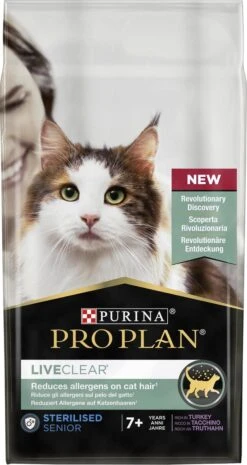 Pro Plan Senior LiveClear Katten Droogvoer - Kalkoen - 1,4 Kg 16 Pro Plan Senior LiveClear Katten Droogvoer - Kalkoen - 1,4 Kg -Kattenbenodigdheden 638x1200 4