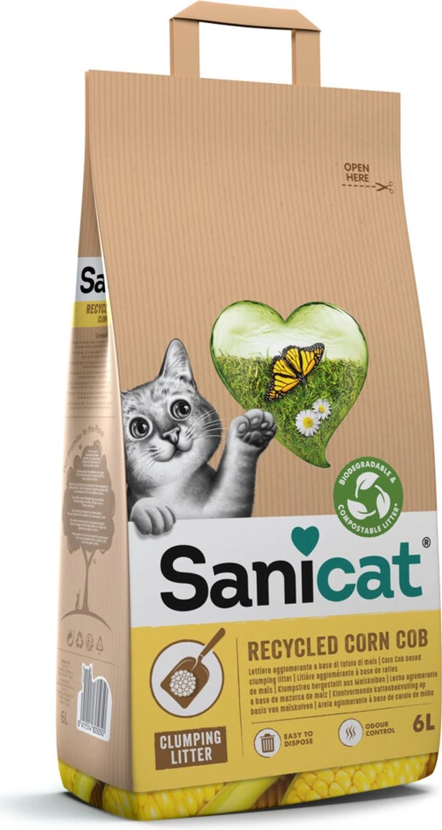 Sanicat Klontvormend Maïs 6 Liter 3 Sanicat Klontvormend Maïs 6 Liter