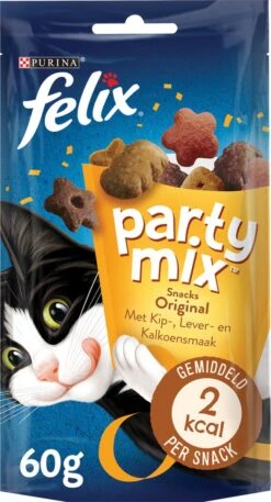 Felix Cat Snacks Party Mix - Kattensnacks Original En Seaside - 16 X 60g 18 Felix Cat Snacks Party Mix - Kattensnacks Original En Seaside - 16 X 60g -Kattenbenodigdheden 649x1200 1