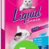 Merkloos Vitakraft Cat Liquid-Snack Zalm & Omega 6 Stuks - 5 Verpakkingen -Kattenbenodigdheden 657x1200 1