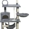 Adori Krabpaal Sjors - 60x40x145 Cm - Grijs 1 Adori Krabpaal Sjors - 60x40x145 Cm - Grijs -Kattenbenodigdheden 678x1200