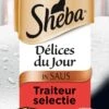 Sheba Delices Du Jour In Saus Katten Natvoer - Rund & Kip - 36 X 50 Gr 1 Sheba Delices Du Jour In Saus Katten Natvoer - Rund & Kip - 36 X 50 Gr -Kattenbenodigdheden 695x1200 1