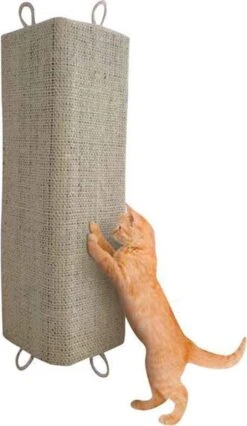 Adori Krabplank Hoek - Krabpaal - Beige - 28 X 80 Cm