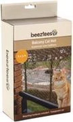Beeztees - Kattennet - Voor Balkon - Transparant - 8x3 M -Kattenbenodigdheden 720x1200 1