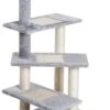 PawHut Klimboom 5 Lagen Kattenboom Speelboom Kattenkrabboom Trap Sisal Beige D30-183