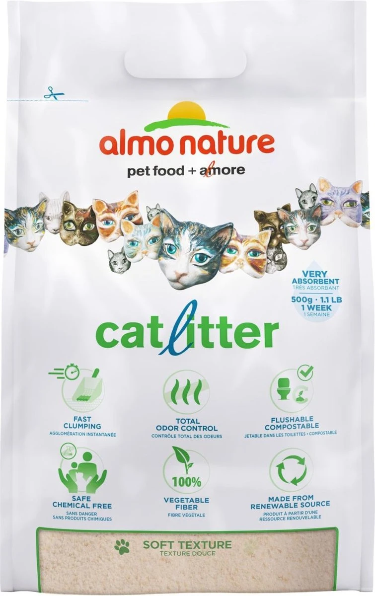 Almo Nature Zuinige Kattenbakvulling Klontvormend En Milieuvriendelijk - Inhoud 4,54 Kg 11 Almo Nature Zuinige Kattenbakvulling Klontvormend En Milieuvriendelijk - Inhoud 4,54 Kg - Afbeelding 9