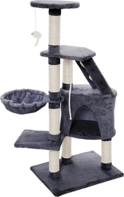 Merkloos MC Star Krabpaal Voor Grote Katten Cat Tree - 55 X 40 X 120 Cm - Grijs 11 Merkloos MC Star Krabpaal Voor Grote Katten Cat Tree - 55 X 40 X 120 Cm - Grijs -Kattenbenodigdheden 760x1200 1