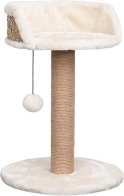 VidaXL Kattenboom Met Mandje 49 Cm Zeegras -Kattenbenodigdheden 762x1200