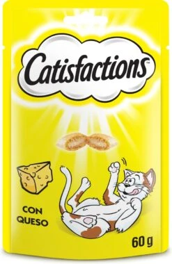 Catisfactions Kattensnoepjes - Kaas - Kattensnack - 60 G - 1 Zakje -Kattenbenodigdheden 780x1200 2