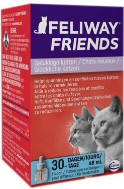 Feliway Friends - Navulling - 1 X 48 Ml - Anti-conflict Voor Katten 25 Feliway Friends - Navulling - 1 X 48 Ml - Anti-conflict Voor Katten -Kattenbenodigdheden 791x1200