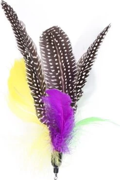 Merkloos Kattenhengel Met 10 Opzetstukjes - Kat Speelhengel Met Veren - Speelgoed Hengel Voor Katten – Kittenspeeltjes Met Veer – Kattenspeelgoed – Katten Speeltjes -Kattenbenodigdheden 799x1200 8