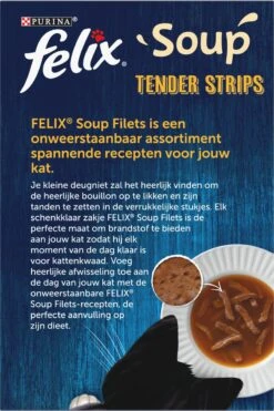 Felix Soup Tender Strips Met Rund, Kip & Lam - Katten Natvoer - 24 X 48g 13 Felix Soup Tender Strips Met Rund, Kip & Lam - Katten Natvoer - 24 X 48g -Kattenbenodigdheden 800x1200 2