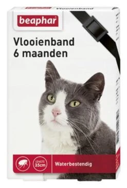 Beaphar Vlooienband Kat - Vlooienbestrijding - Zwart -Kattenbenodigdheden 810x1200