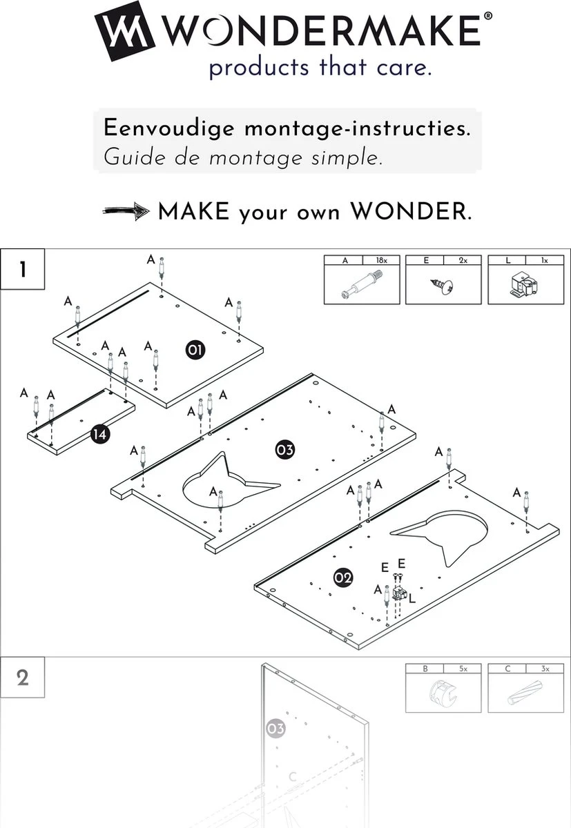 WONDERMAKE® Grote Kattenkast Houten Voor Kattenbak Kattentoilet, XL-kattenbak Dressoir Kastje Met Schuiflade, Designer Kattenhuis Met Kattenhol Kattenbakkast, Kasten Kast Voor Katten Binnen Hoog, 51 X 46 X 96 Cm, Wit 10 WONDERMAKE® Grote Kattenkast Houten Voor Kattenbak Kattentoilet, XL-kattenbak Dressoir Kastje Met Schuiflade, Designer Kattenhuis Met Kattenhol Kattenbakkast, Kasten Kast Voor Katten Binnen Hoog, 51 X 46 X 96 Cm, Wit - Afbeelding 8