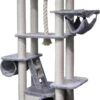 Adori Krabpaal Luna - Grijs/Wit - 70 X 60 X 178 Cm 2 Adori Krabpaal Luna - Grijs/Wit - 70 X 60 X 178 Cm -Kattenbenodigdheden 833x1200 2