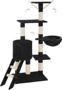 TecTake Dominik Krabpaal - Zwart - 144 Cm