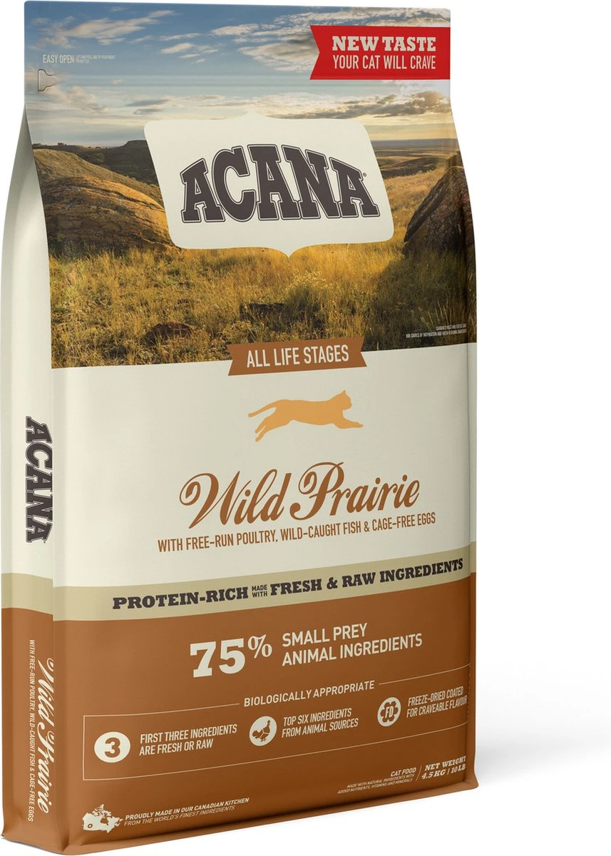 Acana - Cat Wild Prairie - Katenvoer - 4,5 Kg 3 Acana - Cat Wild Prairie - Katenvoer - 4,5 Kg