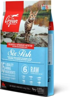 Orijen Kattenvoer Whole Prey Six Fish 5,4 Kg -Kattenbenodigdheden 869x1200