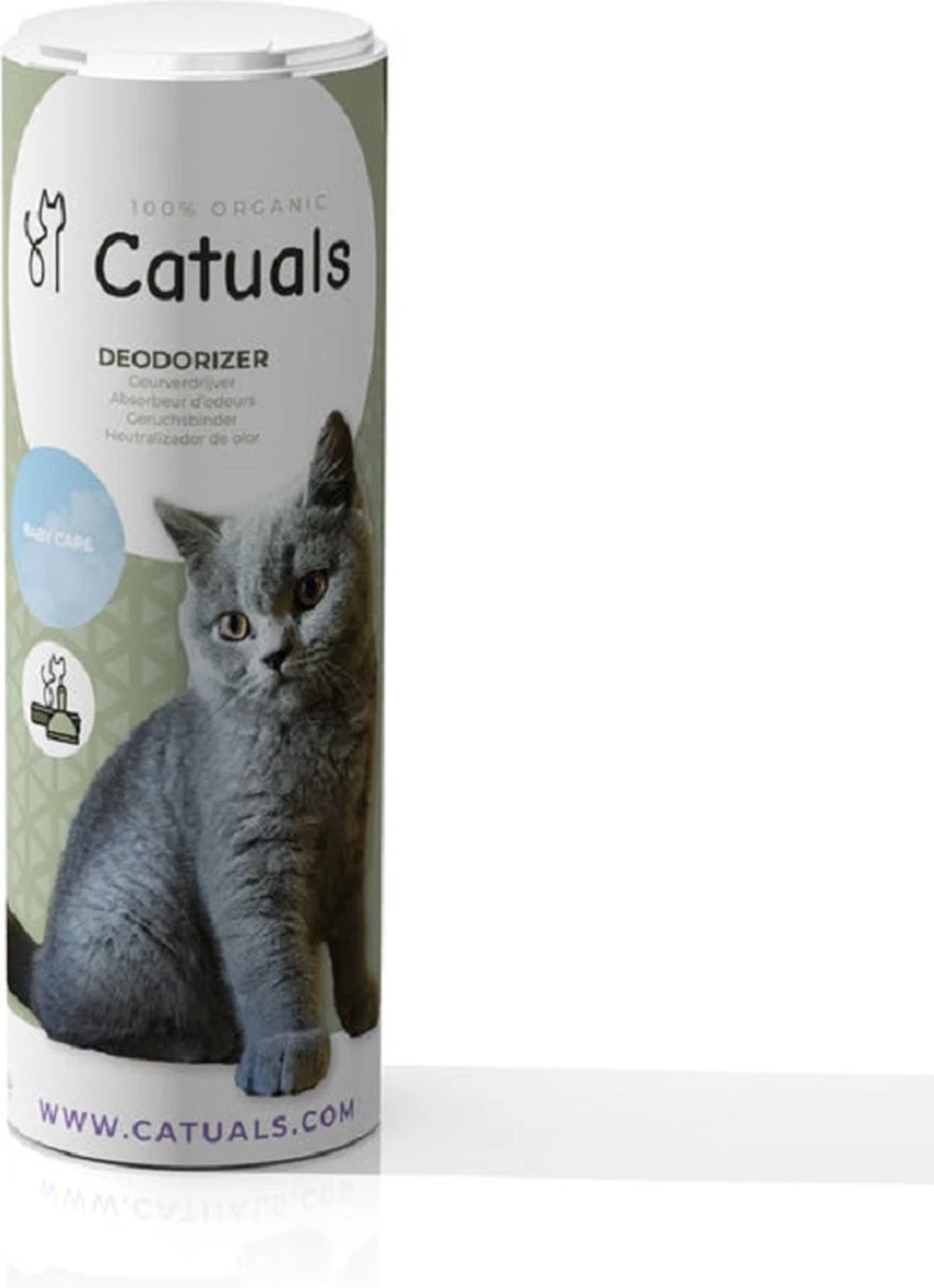 Catuals Kattenbakvulling Geurverdrijver - Neutraliseert Urinegeur Van Katten - Cotton Fresh - 500g 3 Catuals Kattenbakvulling Geurverdrijver - Neutraliseert Urinegeur Van Katten - Cotton Fresh - 500g