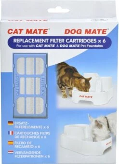 CAT MATE Drinkfontein Filterpatronen Multi Pack - 6 St. 7 CAT MATE Drinkfontein Filterpatronen Multi Pack - 6 St. -Kattenbenodigdheden 871x1200 1