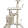 Grote Krabpaal Met Krabpaal XXL, Klimboom Voor Katten, Activiteitencentrum, Met Grot En Platforms Voor Katten, Hoogte 154 Cm, Beige 1 Grote Krabpaal Met Krabpaal XXL, Klimboom Voor Katten, Activiteitencentrum, Met Grot En Platforms Voor Katten, Hoogte 154 Cm, Beige -Kattenbenodigdheden 872x1200 2