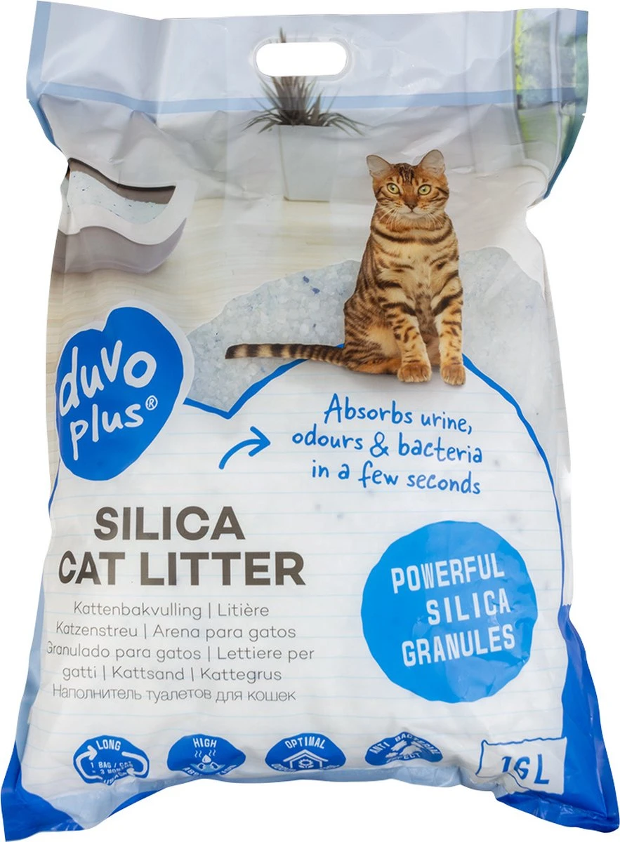 Duvo+ Silica Naturel - Kattenbakvulling - 5 L 3 Duvo+ Silica Naturel - Kattenbakvulling - 5 L