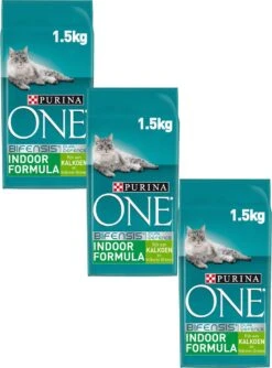 Purina One Indoor Formula Kalkoen - Kattenvoer - 3 X 1.5 Kg 9 Purina One Indoor Formula Kalkoen - Kattenvoer - 3 X 1.5 Kg -Kattenbenodigdheden 887x1200 1