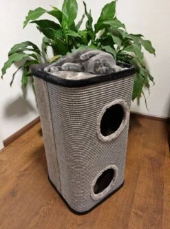 Topmast Krabton Cattower - Grijs - Maat L - 76 Cm - Krabpaal - Krabton Voor Katten 15 Topmast Krabton Cattower - Grijs - Maat L - 76 Cm - Krabpaal - Krabton Voor Katten -Kattenbenodigdheden 890x1200 1