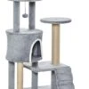 PawHut Krabpaal Kattenboom Met Kattengrot Trap Spaanplaat Jute Grijs D30-360 2 PawHut Krabpaal Kattenboom Met Kattengrot Trap Spaanplaat Jute Grijs D30-360 -Kattenbenodigdheden 894x1200 5