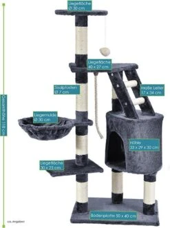 Merkloos Katten Krabpaal Buffy - 118 X 50 X 40 Cm - Grijs 13 Merkloos Katten Krabpaal Buffy - 118 X 50 X 40 Cm - Grijs -Kattenbenodigdheden 895x1200 3