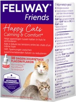 Feliway Friends - Navulling - 1 X 48 Ml - Anti-conflict Voor Katten 18 Feliway Friends - Navulling - 1 X 48 Ml - Anti-conflict Voor Katten -Kattenbenodigdheden 899x1200 2