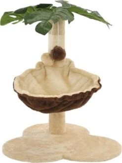 VidaXL Kattenkrabpaal Met Sisal Krabpaal 50 Cm Beige En Bruin -Kattenbenodigdheden 899x1200 4