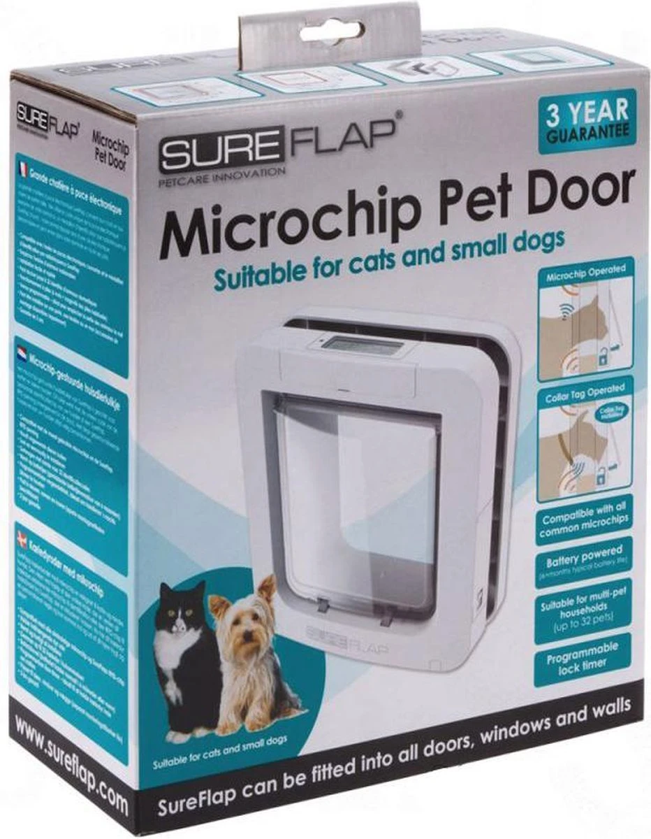 SureFlap Microchip - Kattenluik - Wit - L - 18 X 17 Cm 19 SureFlap Microchip - Kattenluik - Wit - L - 18 X 17 Cm - Afbeelding 17