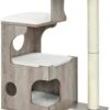 Songmics Krabpaal 86 Cm, Middelgrote Kattenkrabpaal Met 3 Ligvlakken En Grot, Kattenboom Van MDF Met Houtfineer, Sisalstam, Wasbare Kussens Van Pluche, Grijs-wit PCT070G01 2 Songmics Krabpaal 86 Cm, Middelgrote Kattenkrabpaal Met 3 Ligvlakken En Grot, Kattenboom Van MDF Met Houtfineer, Sisalstam, Wasbare Kussens Van Pluche, Grijs-wit PCT070G01 -Kattenbenodigdheden 943x1200