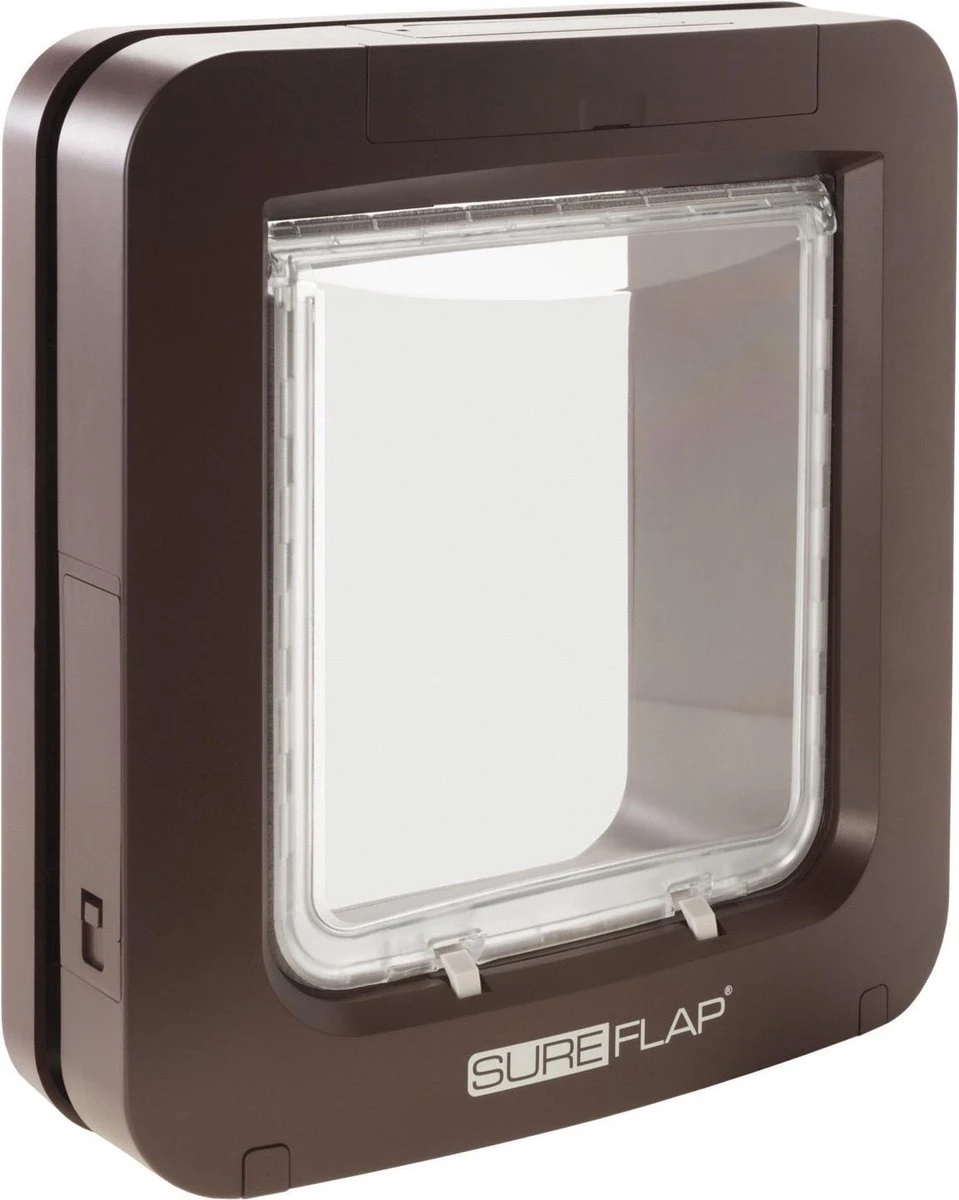 SureFlap Microchip Huisdierluik L - Bruin - 18 X 17 Cm 4 SureFlap Microchip Huisdierluik L - Bruin - 18 X 17 Cm - Afbeelding 2