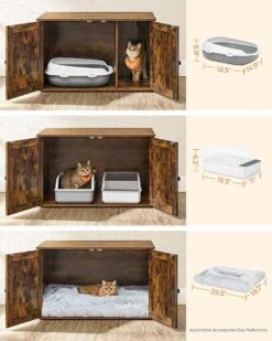 Kattenbak Kast, Kattentoilet, Vintage 18 Kattenbak Kast, Kattentoilet, Vintage -Kattenbenodigdheden 960x1200 16